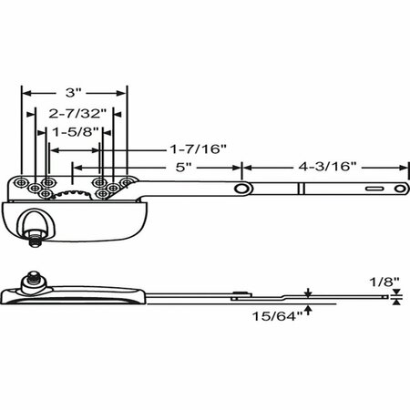 STRYBUC Split Arm Casement Operator 36-410-3E